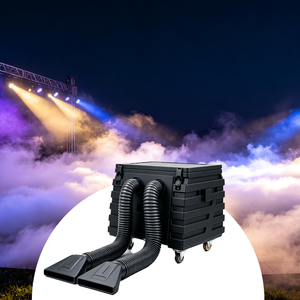 Machine à Brouillard Double Tête Étanche pour Mariages, Scènes, Discothèques, DJ, Fêtes – <span class=keywords><strong>Effet</strong></span> de Fumée Professionnel Haut de Gamme avec Télécommande DMX - Product Image 3