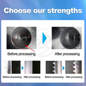 Brosse de polissage en fibre céramique Xebec authentique, outil rotatif CNC pour le polissage et l'ébavurage des surfaces de trous intérieurs - Product Image 5
