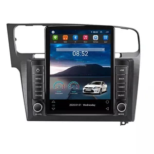 Tesla Radio Xe Hơi Android 11 8 + 128G Cho VW Golf 7 2013-2017 360 Máy Quay 4G LTE WIFI GPS BT Carplay Thiết Bị Định Vị Gps Xe Hơi