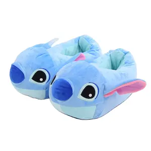 T803 2023 Cartoon Liefhebbers Anime Slippers Ster Baby Pluche Huis Mooie Baby Schoenen Winter