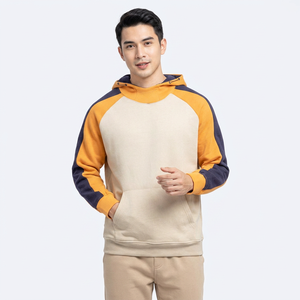 Latest Style Winter Solid Regular Sleeve Heavyweight Cotton High Neck Hooded Breathable Quick Dry Customise Men Hoodies FINER - Product Image 1