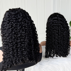 Peluca de Cabello Humano Rizado Birmano con Encaje HD, Color Natural, Rizos Suaves en Espiral, Densidad Completa, Línea de Cabello Natural - Product Image 6