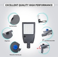 HiPowerLED SL05 Éclairage routier extérieur étanche IP66 en aluminium moulé sous pression 40 60 100 120 150 200 Watt Lampe de rue LED