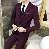 Trajes color tinto para hombre outlet