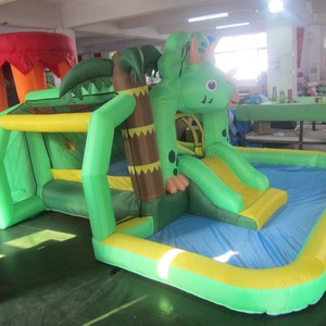 Toboggan gonflable 63100 PVC, équipement d'amusement extérieur commercial pour enfants - Product Image 5