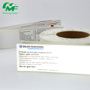 Étiquette de bagage aérien, étiquette de bagage en papier pour compagnies aériennes, étiquettes de bagage thermiques pour compagnies aériennes, impression en rouleau - Product Image 2