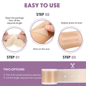 Patch de couverture invisible en <span class=keywords><strong>gel</strong></span> de <span class=keywords><strong>silicone</strong></span> pour les vergetures, bandage élastique pour la réparation des cicatrices de césarienne, couverture de <span class=keywords><strong>cicatrice</strong></span> rouge écarlate - Product Image 2