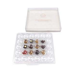 Bán Buôn 4 8 15 30 Truffle Sôcôla Rõ Ràng Nhựa Hộp Quà Tặng Sô Cô La Bao Bì Trong Suốt Hộp - Product Image 5