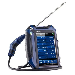 Analizador de Combustión Industrial Wohler A550, Medición de O2/NO/COH/NO2/SO2, Sensor Electroquímico, Precisión del 0.3%, 0-21 Vol. - Product Image 3