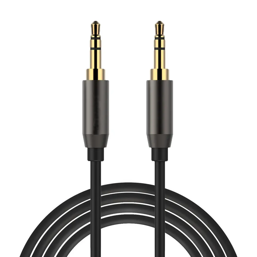 3.5mm Aux erkek Stereo ses kablosu yardımcı kulaklık kablosu MP3 PC - 50 Feet