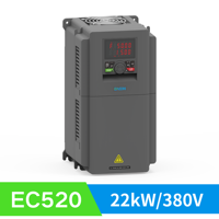 Variador de Frecuencia EC520 Trifásico 380V 22kW, Inversor de Frecuencia AC, VSD, VFD para Bomba Solar