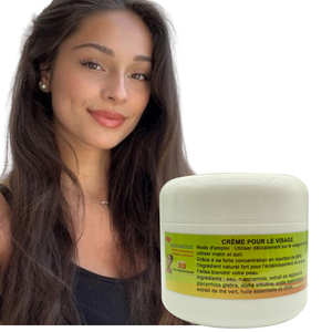 Crème éclaircissante à l'extrait de thé vert à l'arbutine, collagène de glutamine infusé à l'eau de niacinamide, 50GR, anti-pigmentation, éclaircissante - Product Image 3
