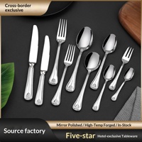 Ensemble d'ustensiles de table en acier inoxydable gaufré décoratif, poli de qualité supérieure, pour cadeau de mariage, buffet d'hôtel, repas à domicile : cuillère, fourchette, couteau