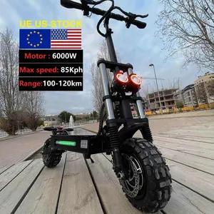 UE US Warehouse 60V6000W Electric Scooter Adult Off-Road Electric Scooter (with Seat)