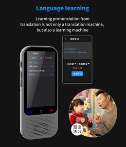 Dispositivo <span class=keywords><strong>di</strong></span> Traduzione AI S80 Pro <span class=keywords><strong>Traduttore</strong></span> Vocale e Fotografico Intelligente in Tempo Reale 138 Lingue 18 Lingue Offline Traduzione Portatile <span class=keywords><strong>di</strong></span> Testo e Voce - Product Image 2