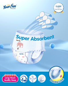 MUESTRA GRATUITA Venta al por mayor Falda pañales de bebé Piel suave Pañal de bebé orgánico desechable para niñas - Product Image 5