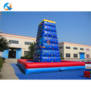 Mur d'escalade gonflable en PVC <span class=keywords><strong>de</strong></span> haute qualité, toboggan gonflable, mur d'escalade sec gonflable, toboggan d'escalade, parcours d'obstacles - Product Image 3