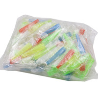 Embouchures de narguilé jetables Shisha embouts de bouche en plastique mélange de couleur accessoires emballés individuellement en gros