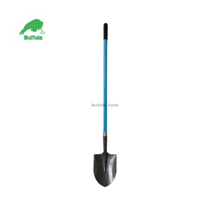จอบกลมอุตสาหกรรม Buffalo S518CXL พร้อมด้ามจับเหล็กแบบ D-Grip ใบ<span class=keywords><strong>มี</strong></span>ด 8 นิ้ว สำหรับงานหนัก ทำสวน ขุดร่องปลูกต้นไม้ - Product Image 4