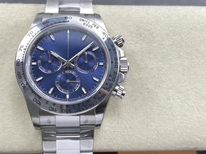 Reloj Mecánico Impermeable de Calidad Super Clon, Fábrica VS, Acero 904L, Movimiento 4131, Cronógrafo Multifunción, Azul - Product Image 1