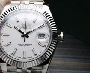 Montre de luxe avec affichage du calendrier, mouvement automatique, étanche, saphir, acier inoxydable 904l - Product Image 4