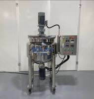 50L 100L couvercle à demi-ouvert réservoir de chauffage électrique savon liquide détergent mélangeur agitateur Machine shampooing cheveux faisant la Machine