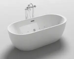 Ce认证Piave最畅销的独立式丙烯酸漩涡浴缸独立式浴缸，带水力按摩