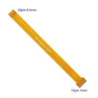 Cable flexible de 15cm/30cm, cable plano Pines de 15 a 22 pines para cámara Raspberry Pi Zero