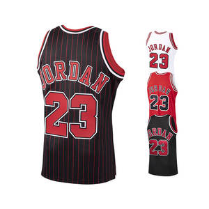 Maillots de basket-ball américains en gros, blancs, rouges, noirs, tous les maillots des équipes américaines, cousus - Product Image 3