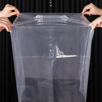 Pochettes carrées en plastique transparent recyclables D1002E pour accessoires de projecteur, téléphone portable, certifiées qualité alimentaire