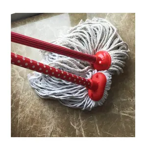 escova de vassoura mop China Wholesale mob floor cleaner pvc coat wooden handle mob for cleaning