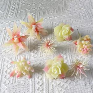 Rose <span class=keywords><strong>Succulente</strong></span> Artificiali per Matrimoni, Composizioni Floreali e Altri <span class=keywords><strong>Fiori</strong></span> e Piante - Product Image 2