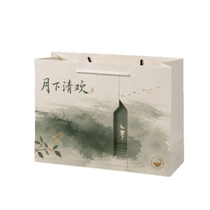 Sacs cadeaux personnalisés Yingling, sacs fourre-tout avec impression de logo pour vêtements et emballages de gâteaux de lune, biodégradables, origine Wenzhou - Product Image 3