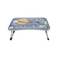 Vente chaude Logo personnalisable Portable bois plateau d'ordinateur portable pliable bureau tour bureau avec coussin sac pour lit canapé ou canapé