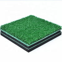 Tapis d'entraînement de golf 3D personnalisé à prix d'usine, tapis de pratique du swing 1500x1500mm, épaisseur 35mm