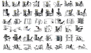 Équipement de <span class=keywords><strong>musculation</strong></span> commercial série SM HST, <span class=keywords><strong>machine</strong></span> rotative pour le torse, équipement d'entraînement de la force avec fonction de <span class=keywords><strong>musculation</strong></span> du torse - Product Image 5