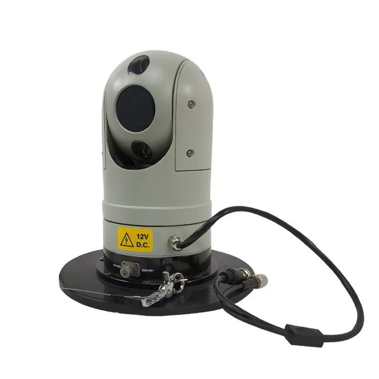 Bestseller Preis Fahrzeug montierte Anti-Schock-Infrarot-Nachtsicht-Voll-HD-1080p-Ip-Ptz-Kamera für Minen-LKW