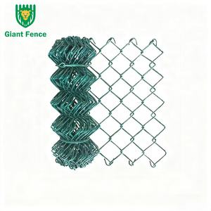 מפעל מגולוון רשת תיל גדר פאנל מצופה אבץ קישור שרשרת פלדה מסגרת ברזל מרובע כדורסל שערי קרקע סבכים גלילים - Product Image 1