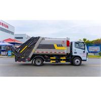 Ensemble supérieur complet pour camion compacteur de déchets de 6 mètres cubes avec système hydraulique