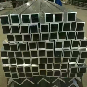 Fornitura Spot di tubo quadrato in alluminio <span class=keywords><strong>6063</strong></span> tubo quadrato in alluminio lavorazione di piccolo diametro profilo in lega di alluminio all'ingrosso - Product Image 6