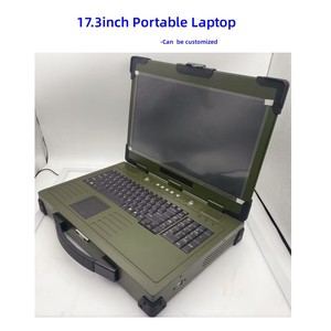 Komputer <span class=keywords><strong>Laptop</strong></span> portabel 17,3 inci HD, komputer industri kasar portabel nirkabel 15.6 "FHD Magnesium Aloi konstruksi baru kasar - Product Image 2