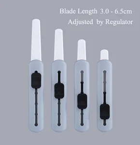 鋸歯状の交換用ブレード付きセラミック段ボール箱カッターユーティリティ安全ナイフ