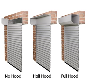 Porte <span class=keywords><strong>de</strong></span> <span class=keywords><strong>garage</strong></span> <span class=keywords><strong>automatique</strong></span> électrique anti-vent en alliage <span class=keywords><strong>d</strong></span>'aluminium, style industriel moderne, modèle HUADUN, très vendue - Product Image 6