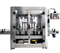 Machine de remplissage linéaire automatique pour shampooing à l'eau de javel, autres produits chimiques, emballage pour l'industrie des boissons avec composant moteur à noyau de verre