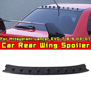 สปอยเลอร์หลังคาสำหรับรถยนต์ Lancer EVO อุปกรณ์ตกแต่งสำหรับ Mitsubishi Lancer EVO 7 8 9 ปี 2003-2007 ชิ้นส่วนดัดแปลงปีกหลังคา - Product Image 1