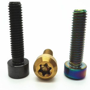 Fabricant professionnel de fixations en titane, fourniture directe d'usine, vis à tête Torx anodisées sur mesure, en vrac, pour l'industrie - Product Image 4