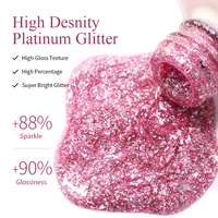IMTITI Fantaisie Ongles Super Brillant Haute Pigment Glitter Gel Polonais 36 Couleurs Créez Votre Propre Marque Platine Gel