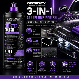 OBSIDEX พรีเมี่ยม วัน สเต็ป พอลิช – 3-in-1 ขัด, ขัดเงา และปกป้อง, กำจัดรอยหมุนและคราบออกซิเดชั่น, ให้ความเงางามแบบกระจก - Product Image 4