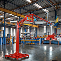 Bras robotique chargement et déchargement ciment engrais alimentation mobile empilage Balance grue pneumatique mécanique transporteur
