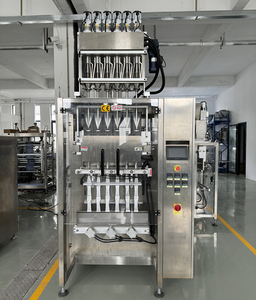 เครื่องบรรจุผงกาแฟแบบหลายช่องเครื่องบรรจุถุงแบบ4/6เลนอัตโนมัติน้ำหนัก2/4/5/6/8G - Product Image 2